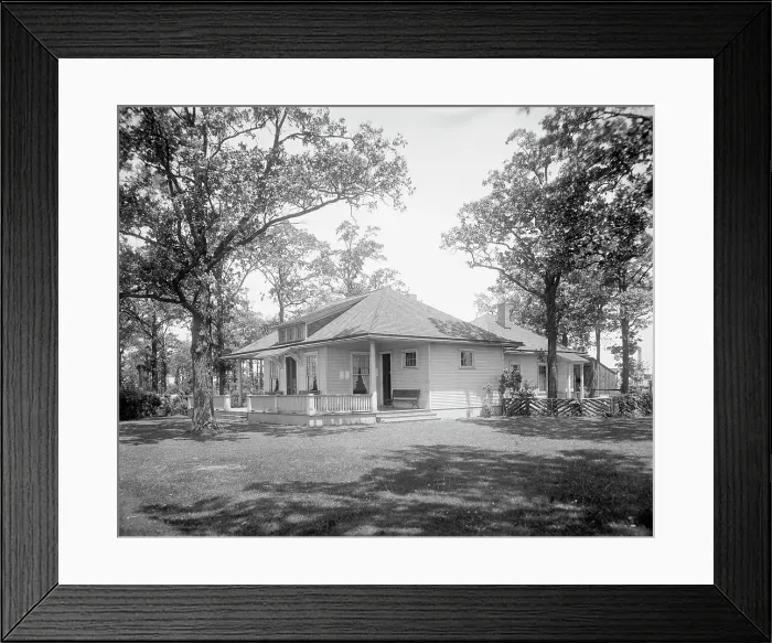 Framed Print : Country club, rear view, Walkerville, Ont. between 1905 and 1915. Creator: Unknown Framed Print : Country club, rear view, Walkerville, Ont. between 1905 and 1915. Creator: Unknown