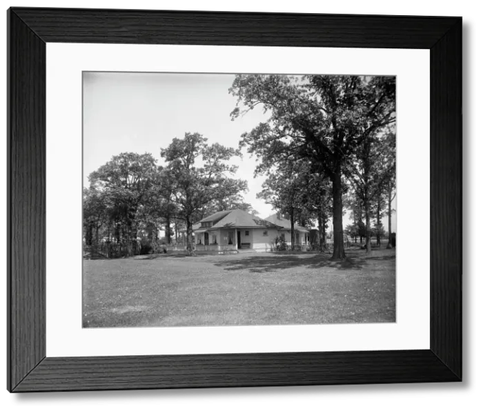 Framed Print : Country club, distant view, Walkerville, Ont. between 1905 and 1915. Creator: Unknown Framed Print : Country club, distant view, Walkerville, Ont. between 1905 and 1915. Creator: Unknown