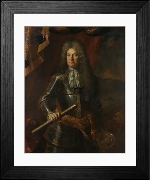 Framed Print : Portrait of Lieutenant-General Godard van Reede, Lord of Amerongen, 1690-1703. Creator: Adriaen van der Werff Framed Print : Portrait of Lieutenant-General Godard van Reede, Lord of Amerongen, 1690-1703. Creator: Adriaen van der Werff