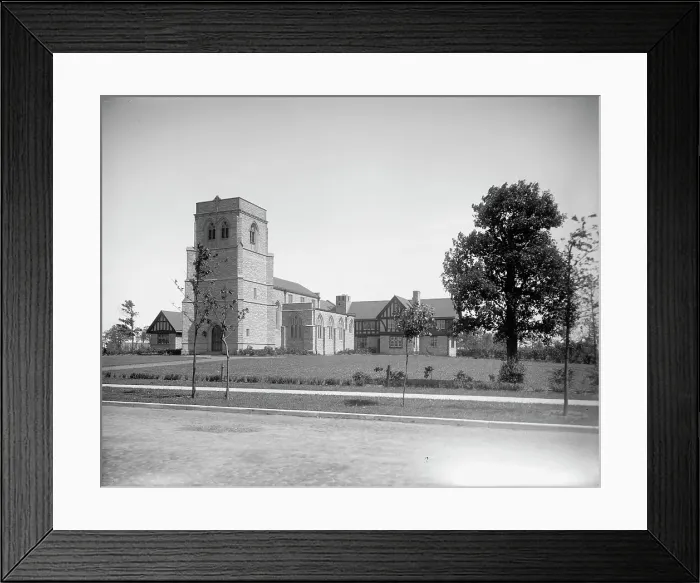 Framed Print : St. Mary's Church, Walkerville, Ont. between 1905 and 1915. Creator: Unknown Framed Print : St. Mary's Church, Walkerville, Ont. between 1905 and 1915. Creator: Unknown