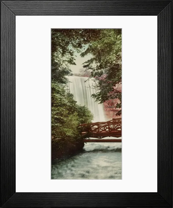 Framed Print : Minnehaha Falls, Minnesota, c1901. Creator: Unknown Framed Print : Minnehaha Falls, Minnesota, c1901. Creator: Unknown