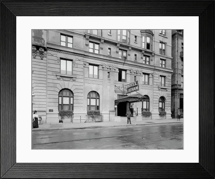 Framed Print : Hotel Latham, New York, N.Y. between 1905 and 1915. Creator: Unknown Framed Print : Hotel Latham, New York, N.Y. between 1905 and 1915. Creator: Unknown