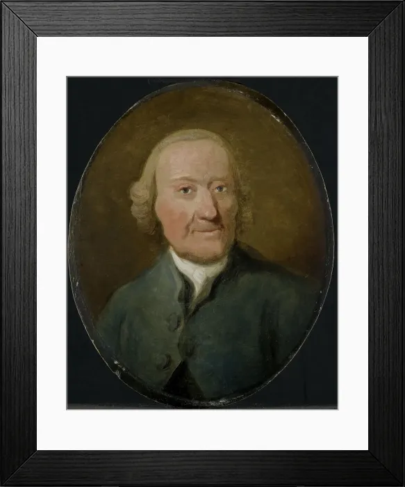 Framed Print : Self-Portrait, 1787. Creator: Aert Schouman Framed Print : Self-Portrait, 1787. Creator: Aert Schouman