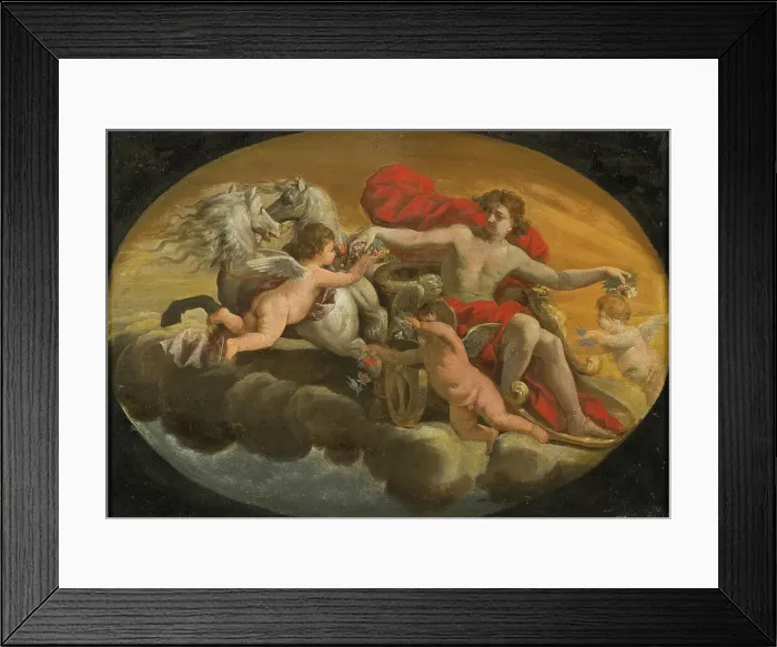 Framed Print : Apollo, mid 17th-early 18th century. Creator: School of Carlo Cignani Framed Print : Apollo, mid 17th-early 18th century. Creator: School of Carlo Cignani