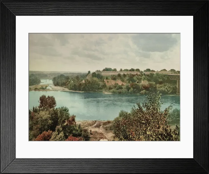 Framed Print : Fort Snelling, Minnesota, c1898. Creator: Unknown Framed Print : Fort Snelling, Minnesota, c1898. Creator: Unknown