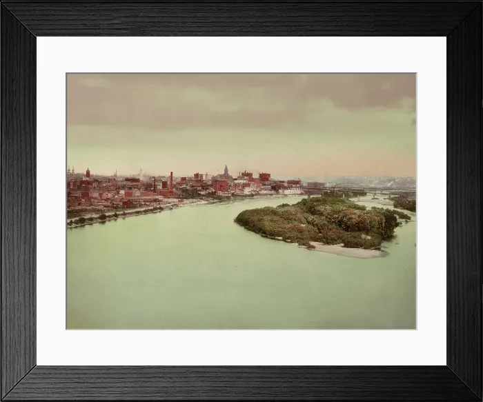 Framed Print : St. Paul, Minnesota, c1898. Creator: Unknown Framed Print : St. Paul, Minnesota, c1898. Creator: Unknown