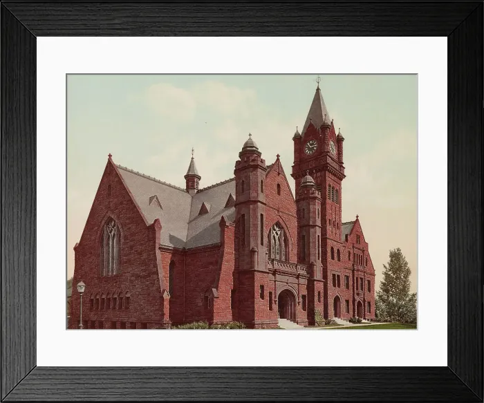 Framed Print : Mt. Holyoke College, South Hadley, c1900. Creator: Unknown Framed Print : Mt. Holyoke College, South Hadley, c1900. Creator: Unknown