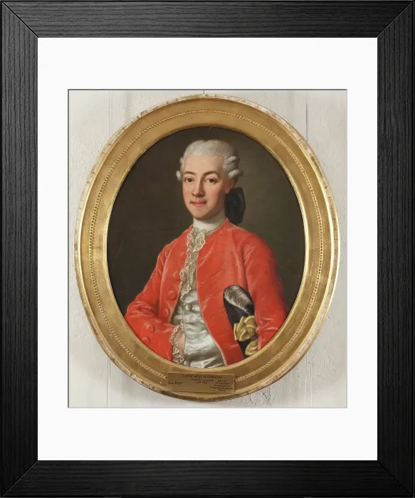 Framed Print : Gustav Adolf Reuterholm, 1756-1813, 1776. Creator: Ulrika Fredrika Pasch Framed Print : Gustav Adolf Reuterholm, 1756-1813, 1776. Creator: Ulrika Fredrika Pasch