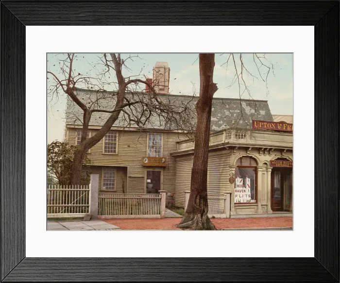 Framed Print : The Witch House, Salem, c1901. Creator: Unknown Framed Print : The Witch House, Salem, c1901. Creator: Unknown