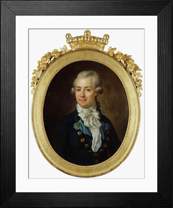 Framed Print : Gustav Adolf Reuterholm, 1756-1813, 18th century. Creator: Ulrika Fredrika Pasch Framed Print : Gustav Adolf Reuterholm, 1756-1813, 18th century. Creator: Ulrika Fredrika Pasch