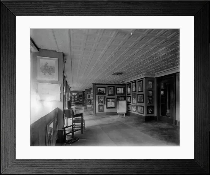 Framed Print : Interior of 234 Fifth Avenue, Detroit Publishing Co. New York, N.Y. between 1905 and 1915. Creator: Unknown Framed Print : Interior of 234 Fifth Avenue, Detroit Publishing Co. New York, N.Y. between 1905 and 1915. Creator: Unknown