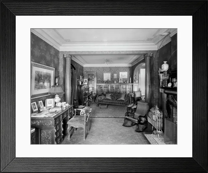 Framed Print : Residence of Hervie Wetzel, Detroit, Mich. between 1905 and 1915. Creator: Unknown Framed Print : Residence of Hervie Wetzel, Detroit, Mich. between 1905 and 1915. Creator: Unknown