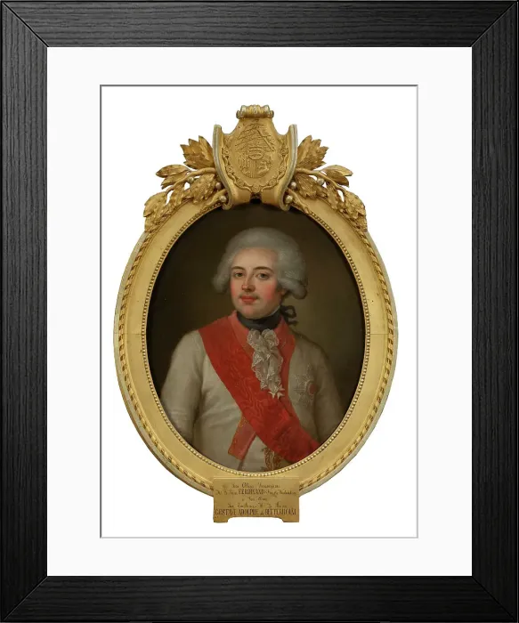 Framed Print : Ferdinand, Duke of Wurtemberg, fourth quarter of 18th century. Creator: Ulrika Fredrika Pasch Framed Print : Ferdinand, Duke of Wurtemberg, fourth quarter of 18th century. Creator: Ulrika Fredrika Pasch