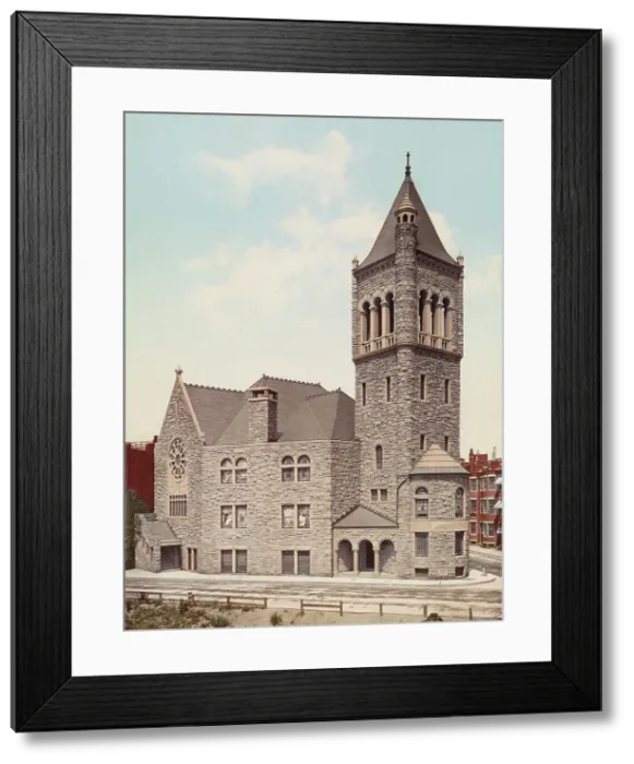 Framed Print : First Church of Christ Scientist, Boston, c1900. Creator: Unknown Framed Print : First Church of Christ Scientist, Boston, c1900. Creator: Unknown