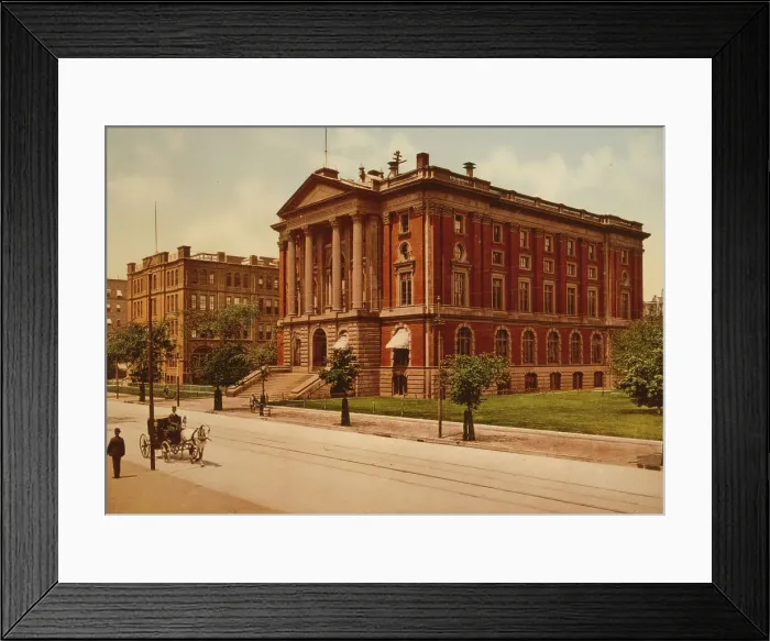 Framed Print : Massachusetts Institute of Technology, Boston, c1901. Creator: Unknown