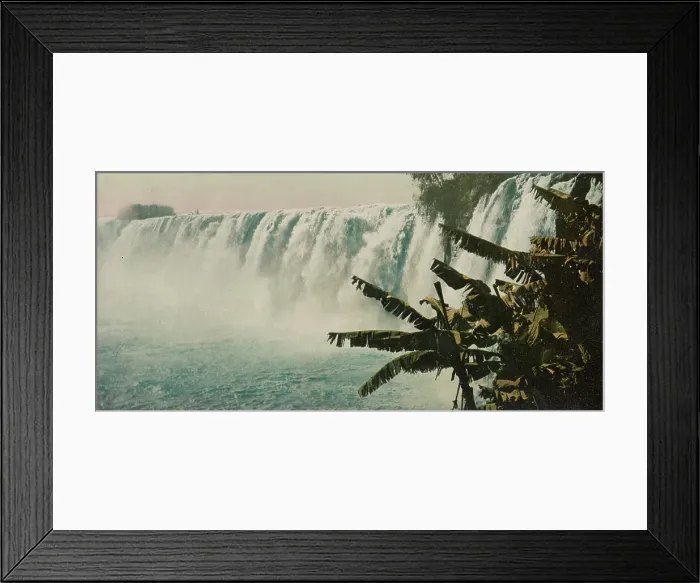 Framed Print : Mexico, Falls of Juanacatlan, between 1884 and 1900. Creator: William H. Jackson Framed Print : Mexico, Falls of Juanacatlan, between 1884 and 1900. Creator: William H. Jackson