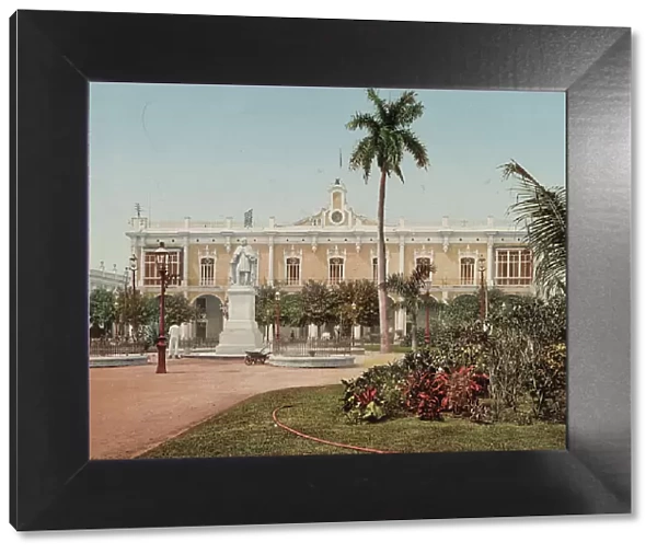 Palacio del Gobierno General, Habana, c1900. Creator: William H. Jackson