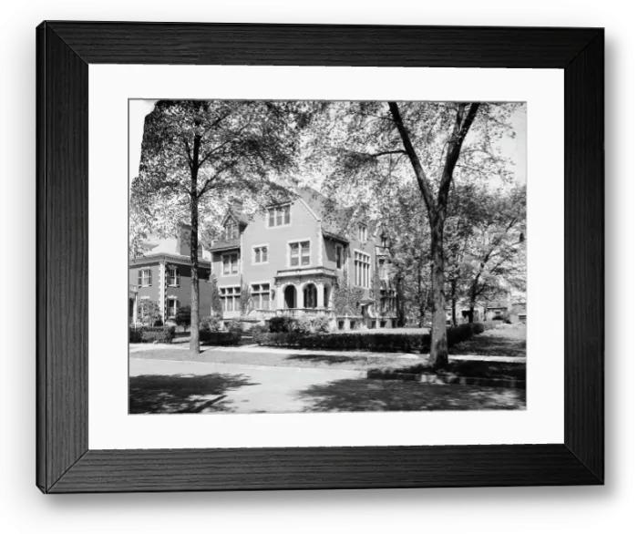 Framed Print : Residence of Mr. Fair, 40 Putnam Avenue, Detroit, Mich. between 1905 and 1915. Creator: Unknown Framed Print : Residence of Mr. Fair, 40 Putnam Avenue, Detroit, Mich. between 1905 and 1915. Creator: Unknown