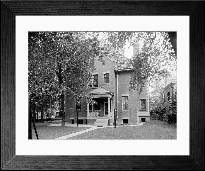 Framed Print : Residence of Mr. Fair, 40 Putnam Avenue, Detroit, Mich. between 1905 and 1915. Creator: Unknown Framed Print : Residence of Mr. Fair, 40 Putnam Avenue, Detroit, Mich. between 1905 and 1915. Creator: Unknown