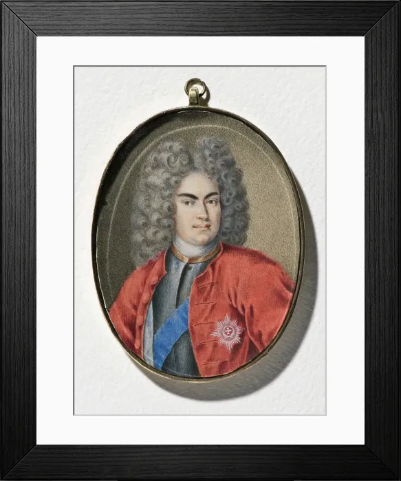 Framed Print : Friedrich August I / August II the strong, 1670-1733, elector of Saxony, king of Poland, 1704. Creator: Anon Framed Print : Friedrich August I / August II the strong, 1670-1733, elector of Saxony, king of Poland, 1704. Creator: Anon