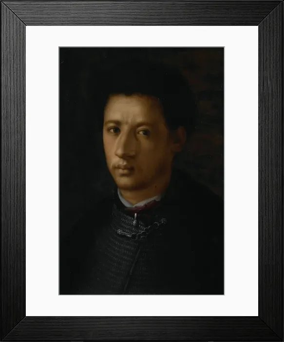 Framed Print : Portrait of Alessandro de Medici, 1525-1599. Creator: Anon Framed Print : Portrait of Alessandro de Medici, 1525-1599. Creator: Anon