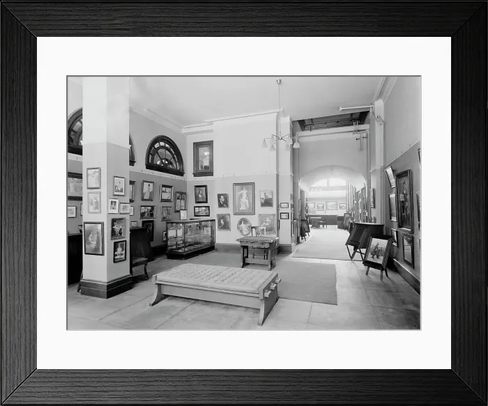 Framed Print : 15 West Thirty-eighth Street, front room, New York City, between 1905 and 1915. Creator: Unknown Framed Print : 15 West Thirty-eighth Street, front room, New York City, between 1905 and 1915. Creator: Unknown