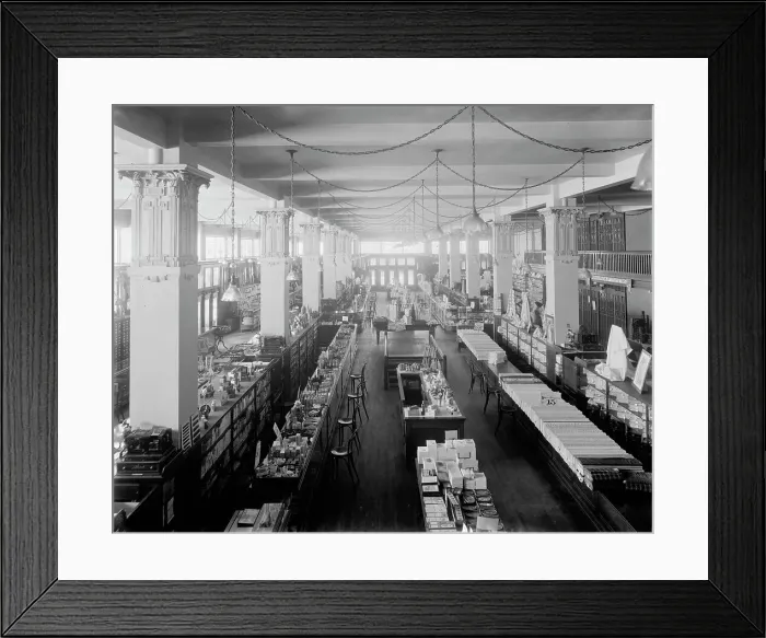 Framed Print : Elliott, Taylor, Woolfenden, first floor, Detroit, Mich. between 1905 and 1915. Creator: Unknown Framed Print : Elliott, Taylor, Woolfenden, first floor, Detroit, Mich. between 1905 and 1915. Creator: Unknown