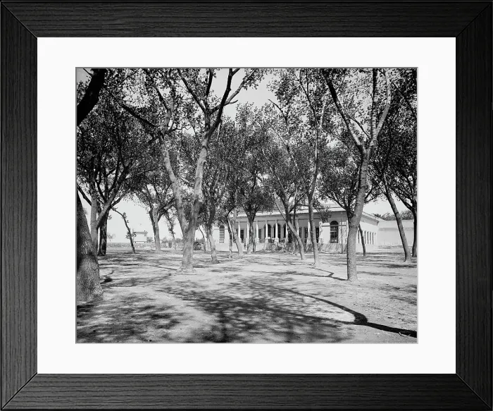 Framed Print : Hacienda Salinas, between 1880 and 1897. Creator: William H. Jackson Framed Print : Hacienda Salinas, between 1880 and 1897. Creator: William H. Jackson