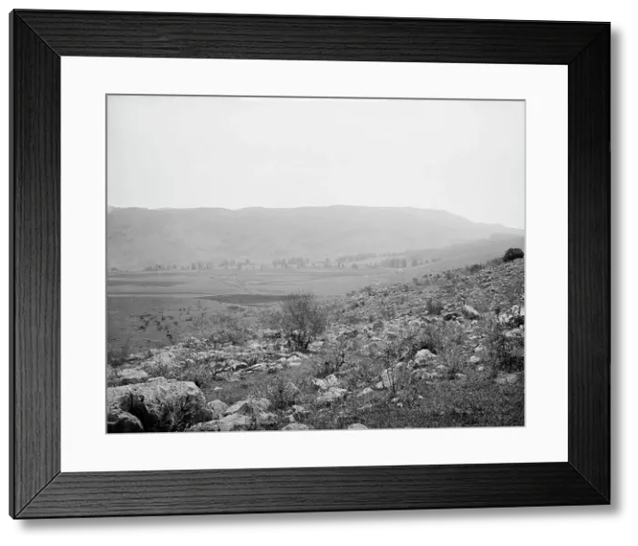 Framed Print : Panorama of Los Canoas, between 1880 and 1897. Creator: William H. Jackson Framed Print : Panorama of Los Canoas, between 1880 and 1897. Creator: William H. Jackson