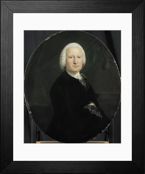 Framed Print : Portrait of Adriaan du Bois, Director of the Rotterdam Chamber of the Dutch East India Company, elec Creator: Jean Humbert Framed Print : Portrait of Adriaan du Bois, Director of the Rotterdam Chamber of the Dutch East India Company, elec Creator: Jean Humbert