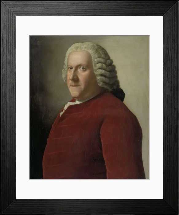Framed Print : Portrait of Willem Bentinck van Rhoon, 1755-1756. Creator: Unknown Framed Print : Portrait of Willem Bentinck van Rhoon, 1755-1756. Creator: Unknown