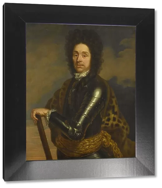 Portrait of Menno Baron van Coehoorn (1641-1704). General in the Artillery and Fortifications Engine Creator: Unknown
