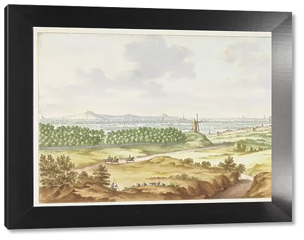 View of Kleve from the Galgenberg, 1680-1685. Creator: Jan van Call