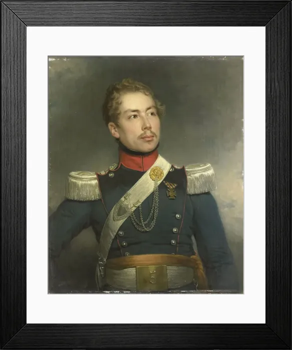 Framed Print : Christian Edouard Fraser (1812-79), Second Lieutenant of the 5th Dragoon Regiment, 1834. Creator: Charles Howard Hodges Framed Print : Christian Edouard Fraser (1812-79), Second Lieutenant of the 5th Dragoon Regiment, 1834. Creator: Charles Howard Hodges