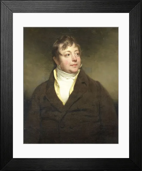 Framed Print : Portrait of a Man, perhaps J.W. Beynen, c.1812-c.1813. Creator: Charles Howard Hodges Framed Print : Portrait of a Man, perhaps J.W. Beynen, c.1812-c.1813. Creator: Charles Howard Hodges