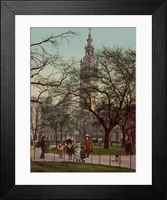 Framed Print : Madison Square, New York, c1901. Creator: Unknown Framed Print : Madison Square, New York, c1901. Creator: Unknown