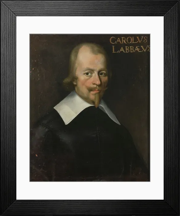 Framed Print : Charles de Moveron, 1582-1657, c17th century. Creator: Anon Framed Print : Charles de Moveron, 1582-1657, c17th century. Creator: Anon