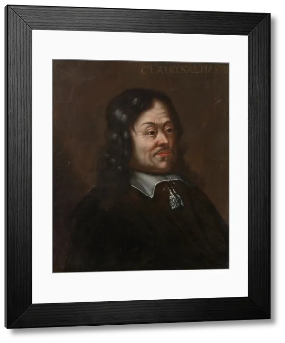 Framed Print : Claudius Salmasius, 1588-1653, c17th century. Creator: Anon Framed Print : Claudius Salmasius, 1588-1653, c17th century. Creator: Anon