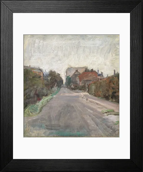 Framed Print : Gade, outskirts of Copenhagen, 1898. Creator: Albert Gottschalk Framed Print : Gade, outskirts of Copenhagen, 1898. Creator: Albert Gottschalk