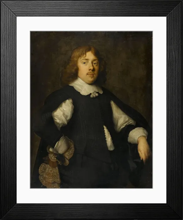 Framed Print : Portrait of Joan Pietersz Reael (1625-59), 1648. Creator: Cornelius Janssen van Ceulen Framed Print : Portrait of Joan Pietersz Reael (1625-59), 1648. Creator: Cornelius Janssen van Ceulen