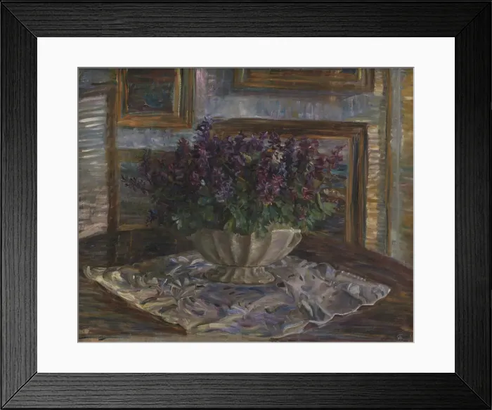 Framed Print : Corydalis, 1901-1909. Creator: Anna Syberg Framed Print : Corydalis, 1901-1909. Creator: Anna Syberg