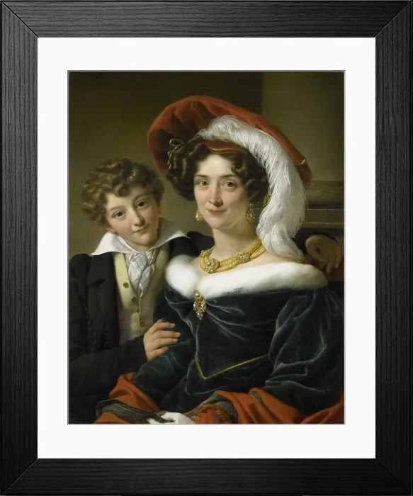 Framed Print : Rudolphina Wilhelmina Elizabeth de Sturler (1798-1873), second Wife of Count Johannes van den Bosch, Creator: Workshop of Cornelis Kruseman Framed Print : Rudolphina Wilhelmina Elizabeth de Sturler (1798-1873), second Wife of Count Johannes van den Bosch, Creator: Workshop of Cornelis Kruseman
