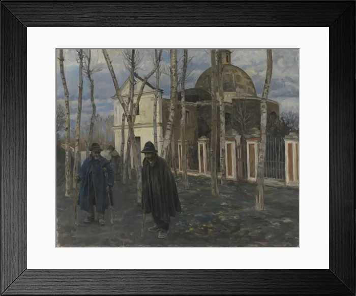 Framed Print : Beggars outside S. Giuliano, near Pompeii. 1904-05, 1904-1905. Creator: Peter Hansen Framed Print : Beggars outside S. Giuliano, near Pompeii. 1904-05, 1904-1905. Creator: Peter Hansen