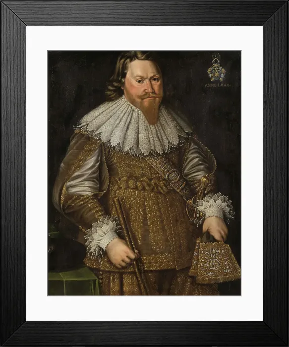 Framed Print : Erik Gyllenstierna of Ulaborg, 1602-1657, 1640. Creator: Anon