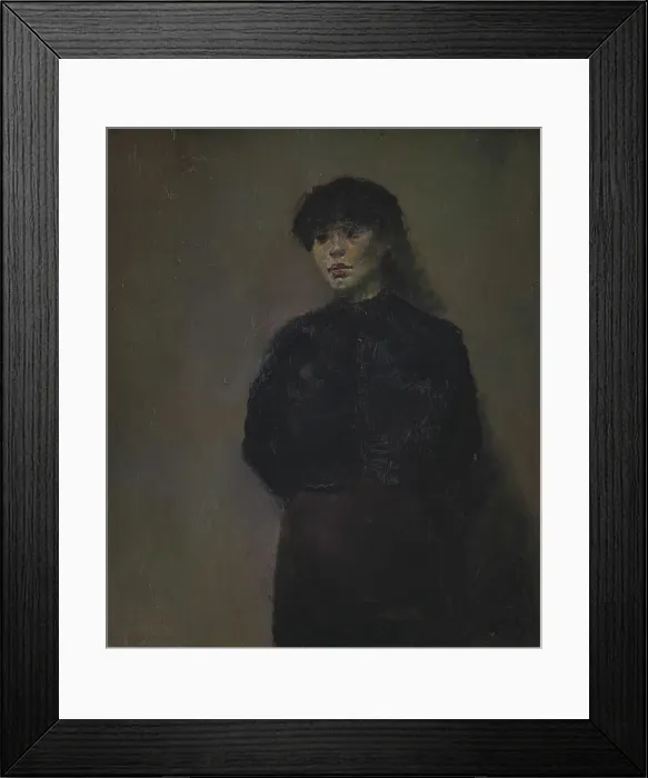 Framed Print : Jossa, 1915-1918. Creator: Christian Krohg Framed Print : Jossa, 1915-1918. Creator: Christian Krohg