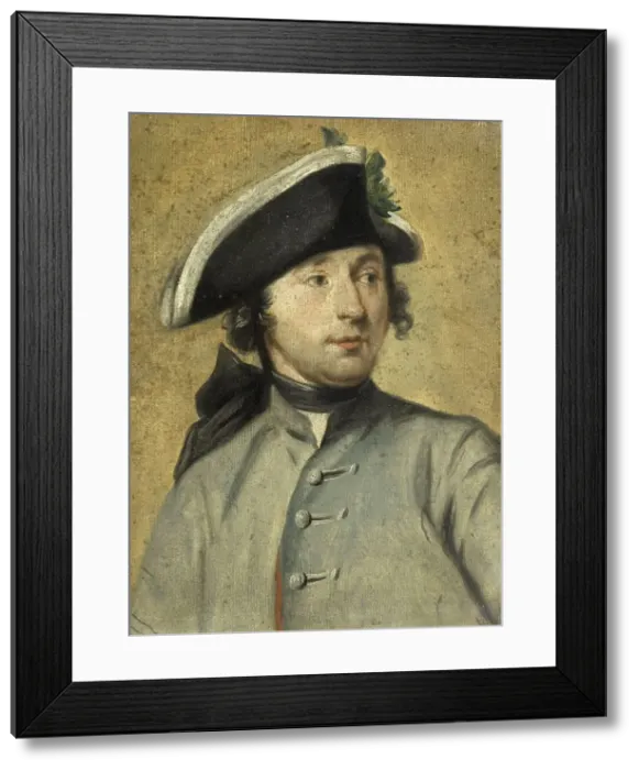 Framed Print : Portrait of Ludolf Backhuysen II, Painter and Dragoon, Grandson of the Marine Painter Ludolf Backhuy Creator: Cornelis Troost Framed Print : Portrait of Ludolf Backhuysen II, Painter and Dragoon, Grandson of the Marine Painter Ludolf Backhuy Creator: Cornelis Troost