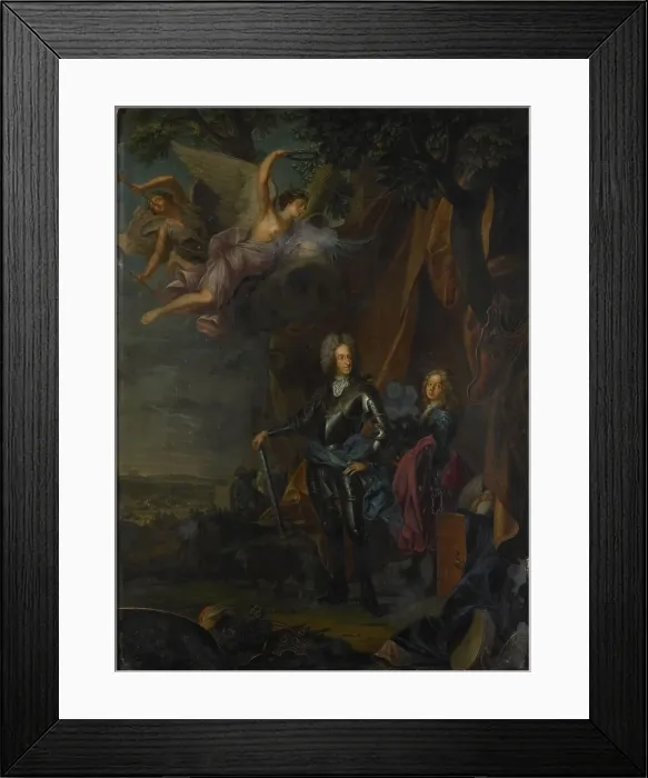 Framed Print : Portrait of Maximilian II, Elector of Bavaria, at the Battle of Mohács against the Turks, 1710-1750. Creator: Unknown Framed Print : Portrait of Maximilian II, Elector of Bavaria, at the Battle of Mohács against the Turks, 1710-1750. Creator: Unknown