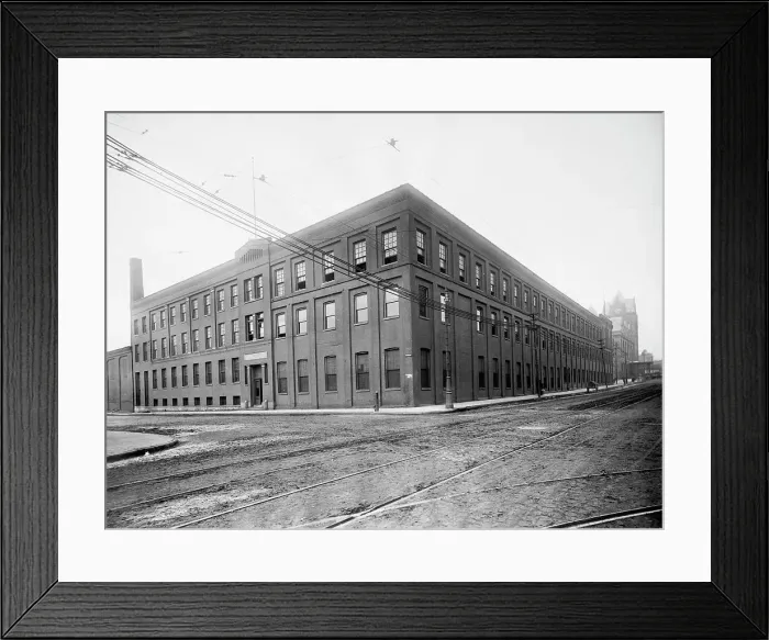Framed Print : Buhl Stamping Co. building, Detroit, Mich. between 1905 and 1915. Creator: Unknown Framed Print : Buhl Stamping Co. building, Detroit, Mich. between 1905 and 1915. Creator: Unknown
