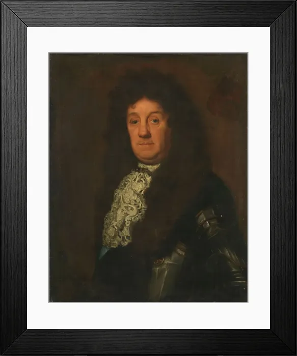 Framed Print : Portrait of Cornelis Tromp (1629-91), vice-admiral of Holland and West Friesland, 1640-1690. Creator: David van der Plas Framed Print : Portrait of Cornelis Tromp (1629-91), vice-admiral of Holland and West Friesland, 1640-1690. Creator: David van der Plas