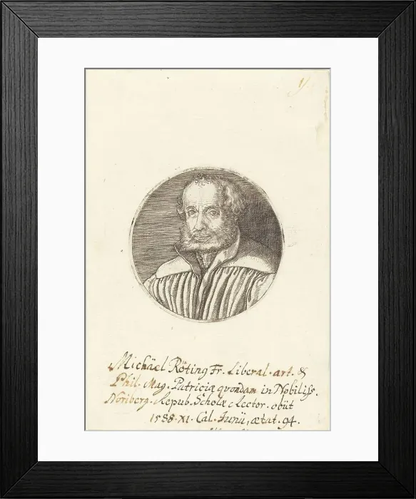 Framed Print : Michael Roting. Creator: Barthel Beham
